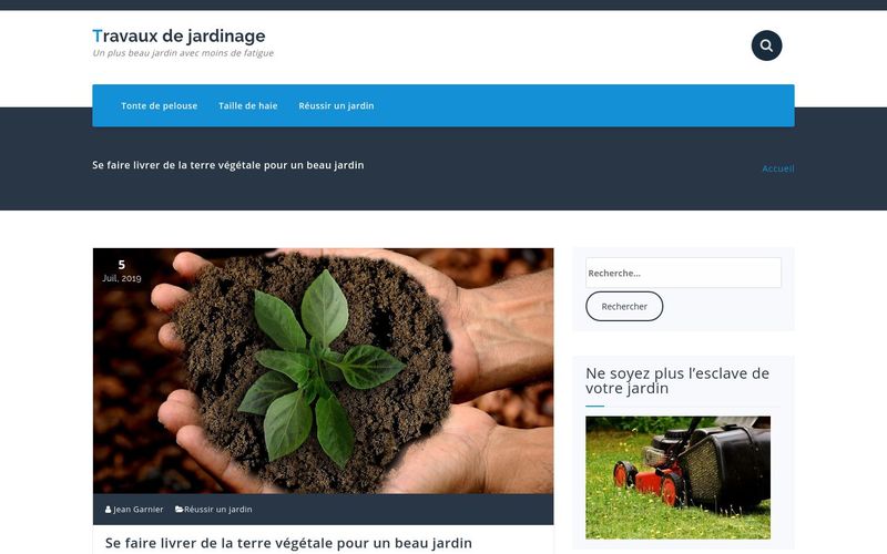 Travaux de jardinage - Un plus beau jardin avec moins de fatigue