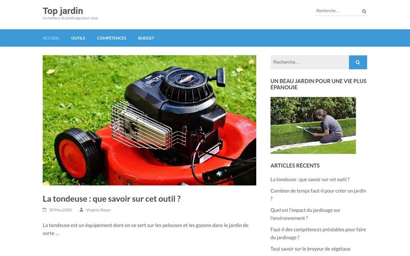 Top jardin - Le meilleur du jardinage pour vous
